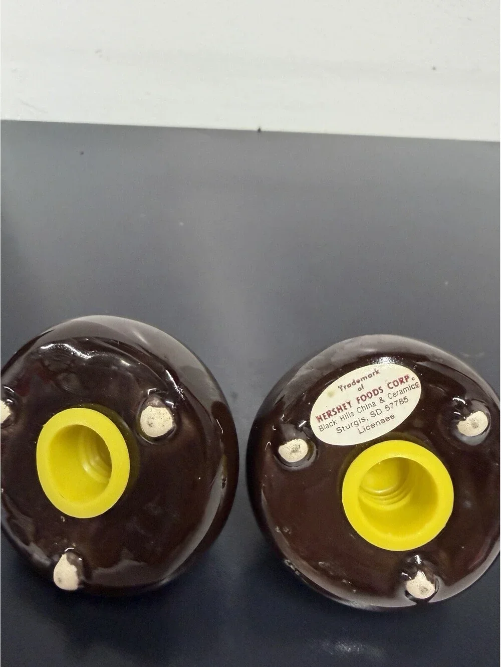 Vintage - “HERSHEY KISS” Salt & Pepper Shakers 2.75